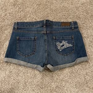 Harley Davidson Y2K Women's Jean Shorts size 8